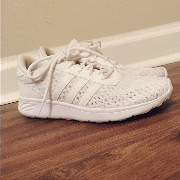 adidas Shoes - White Adidas Women’s Lite Racer Sneakers Size 7